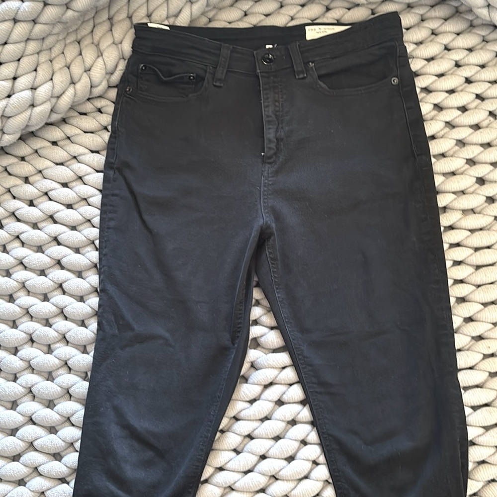 Rag & bone black jeans